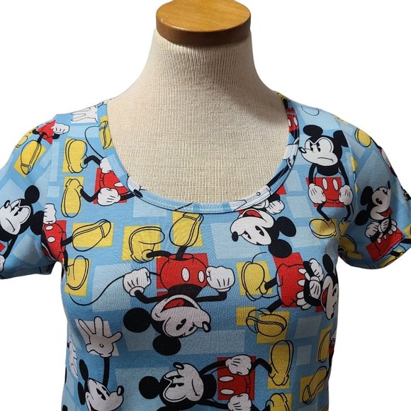LulaRoe Mickey Mouse tshirt - Picture 4 of 9